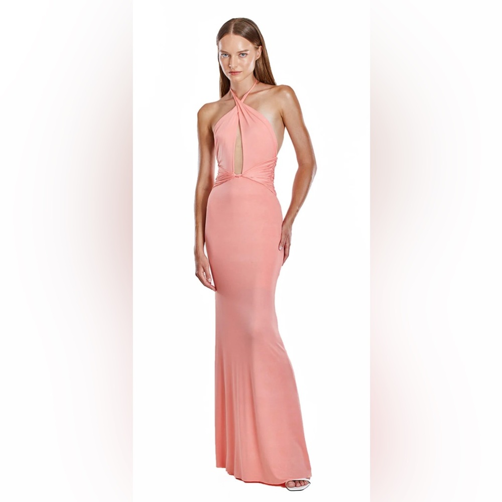 Mother of all Marla Maxi Dress Peach